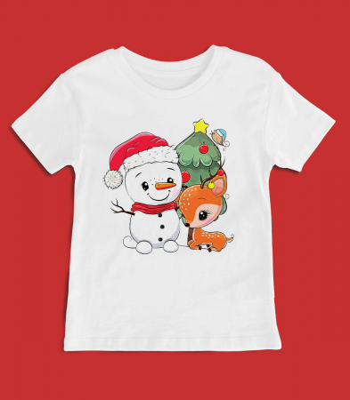 CRACIUN - Tricou Copil Mr. Snowman