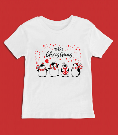 CRACIUN - Tricou Copil Penguins