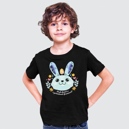 DE PASTE - Tricou Copil Blue Bunny