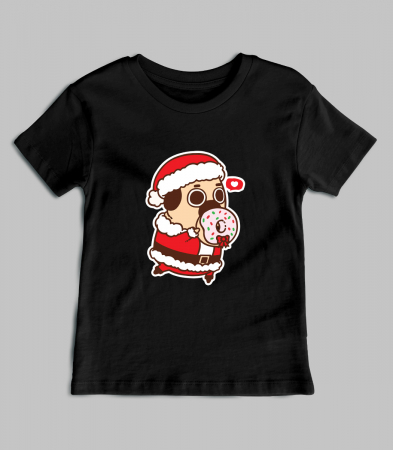 Tricou Copil Santa Pug [1]