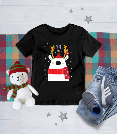 CRACIUN - Tricou Copil Happy New Year