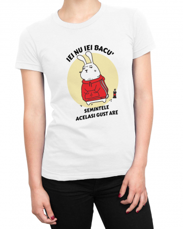 Tricou Femeie Alb Semintele [1]