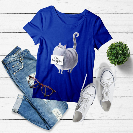 PISICI - Tricou Femeie Not Again