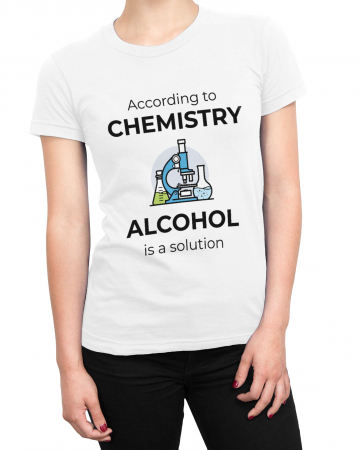 Tricou Femeie Alcohol Solution [1]