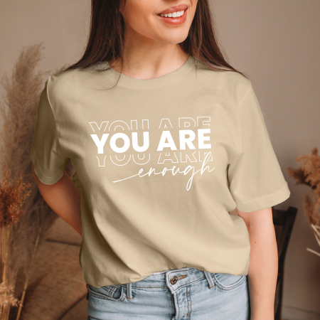 MINIMALIST - Tricou Femeie Enough