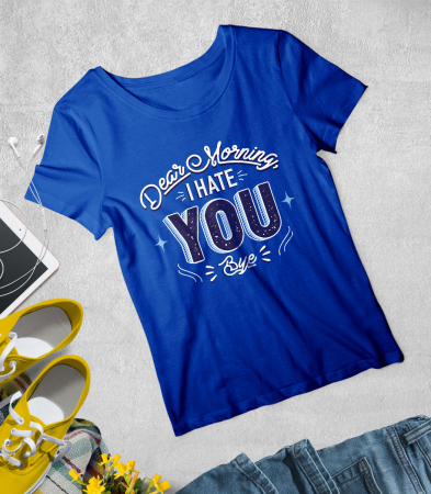 CU MESAJ - Tricou Femeie Dear Morning