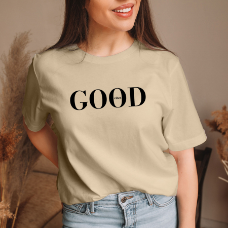 MINIMALIST - Tricou Femeie Good Vibes