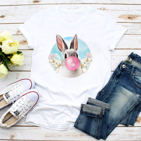 DE PASTE - Tricou Femeie Bubble Bun