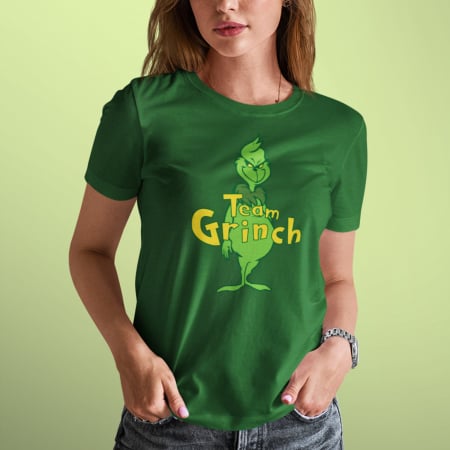 GRINCH - Tricou Femeie Green Team