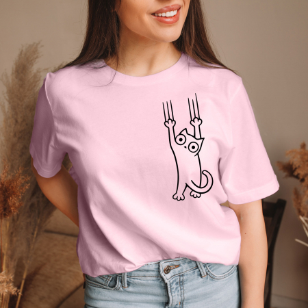 MINIMALIST - Tricou Femeie Cute Cat