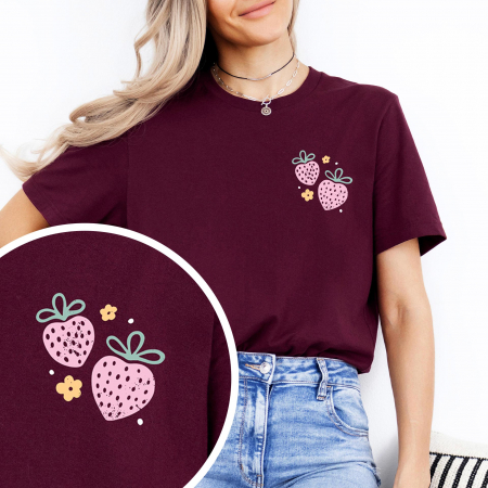 Tricou Femeie Strawberry Garden [1]