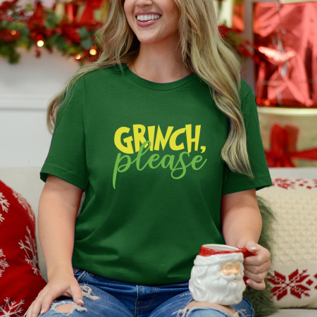 Femei - Tricou Green Please
