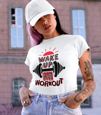 Tricou Femeie Wake Up Workout [0]