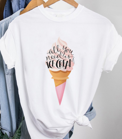 Tricou Femeie Ice Cream [0]
