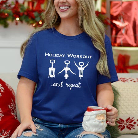 Femei - Tricou Holiday Workout