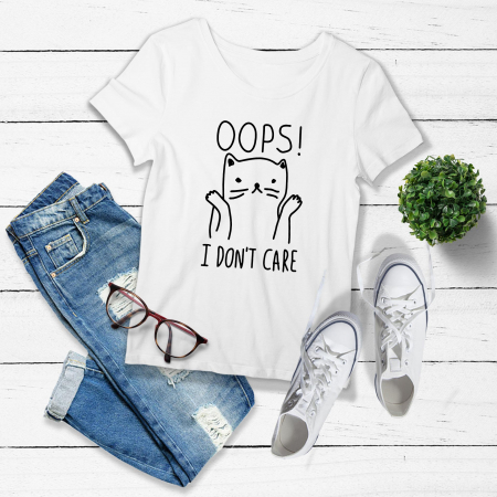 PISICI - Tricou Femeie Oops!