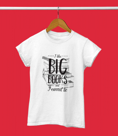 CU IMPRIMEU - Tricou Femeie Big Books