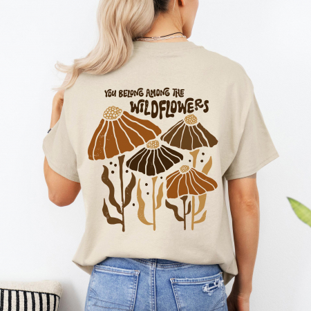 Tricou Femeie Among Flowers [2]