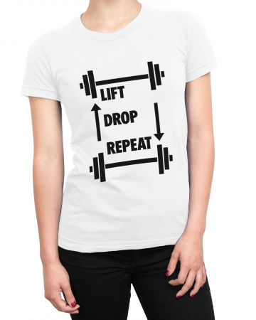 Tricou Femeie Lift Drop Repeat [1]