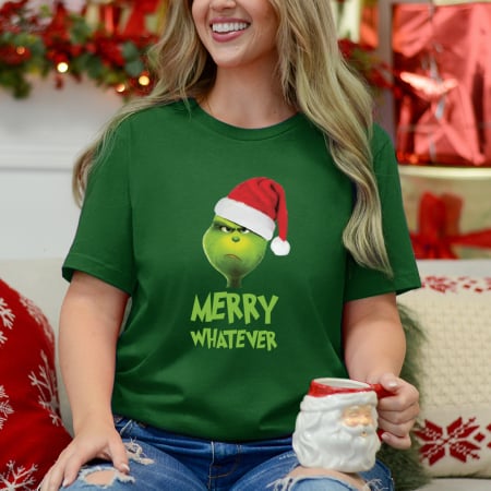 Femei - Tricou Merry Whatever