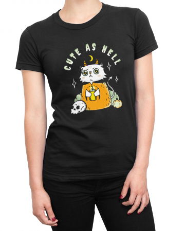 Tricou Femeie Cute As Hell [1]