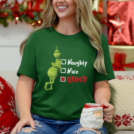 CRACIUN - Tricou Naughty Nice