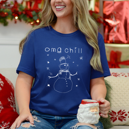 Femei - Tricou Omg Chill