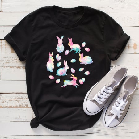 DE PASTE - Tricou Femeie Colorful Easter