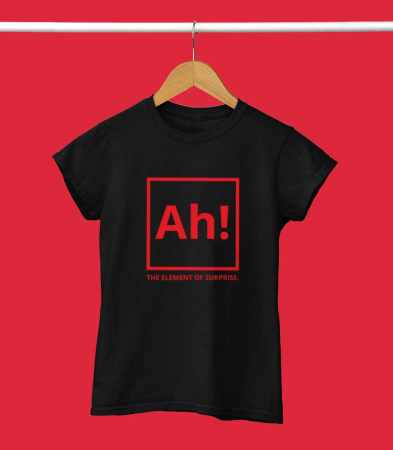 CU IMPRIMEU - Tricou Femeie Ah Element