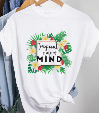 SUMMER VIBES - Tricou Femeie State Of Mind