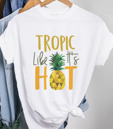 SUMMER VIBES - Tricou Femeie Tropic