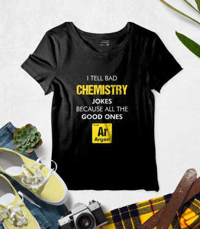 GEEK - Tricou Femeie Good Jokes Argon