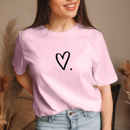 MINIMALIST - Tricou Femeie Mini Heart