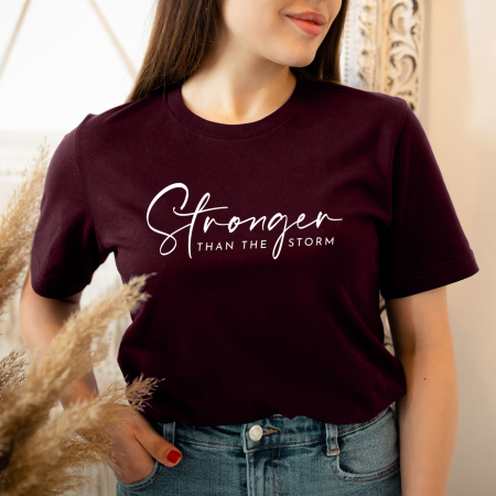 MINIMALIST - Tricou Femeie Stronger