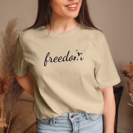 MINIMALIST - Tricou Femeie Freedom