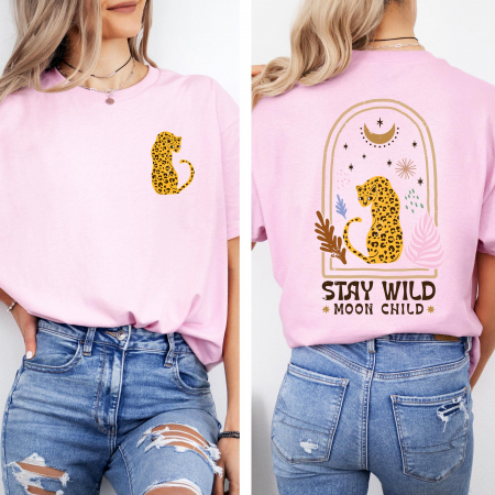 STIL RETRO - Tricou Femeie Stay Wild