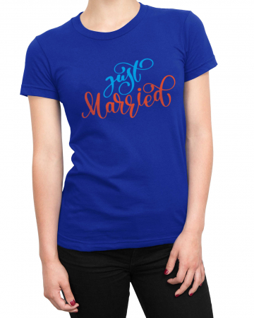 PROMO - Tricou Promo Femeie Just Married