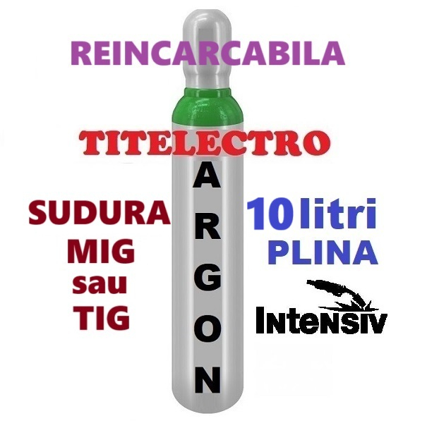 Butelie 10 litri pentru argon PLINA [1]