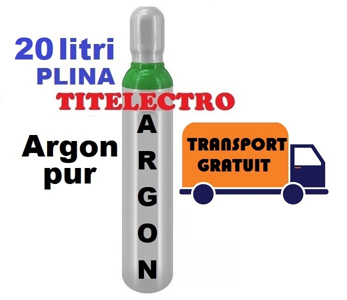 Butelie 20 litri pentru argon PLINA [1]