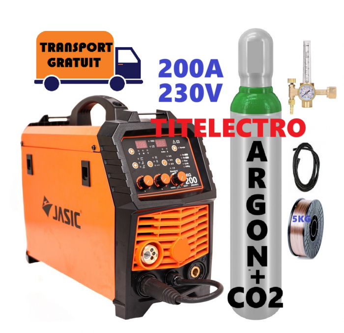 Pachet aparat sudura cu gaz MIG 200 Premium [1]