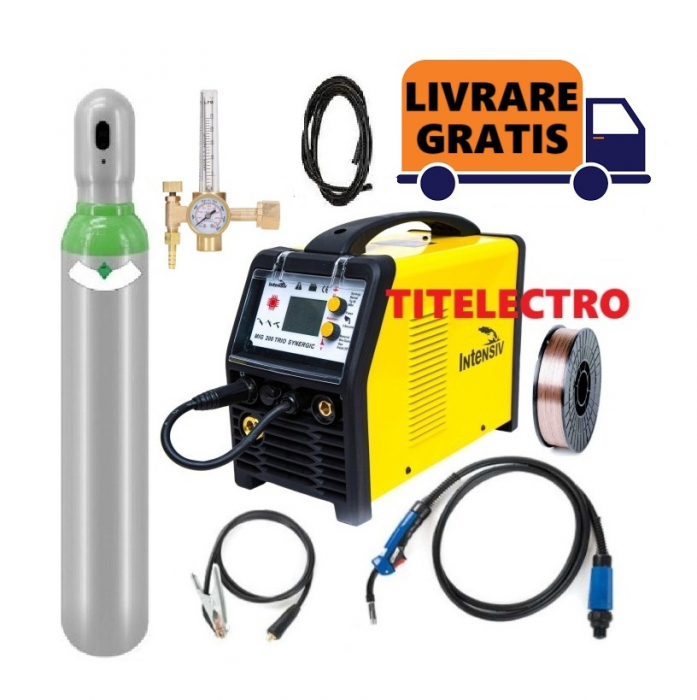 Pachet aparat sudura cu gaz Mig 200 Trio Synergic [1]