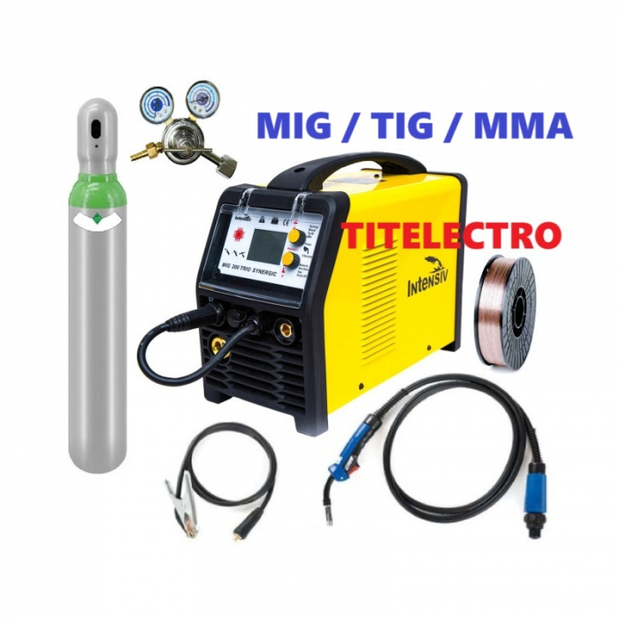 Pachet aparat sudura cu gaz Mig 200 Trio Synergic [1]