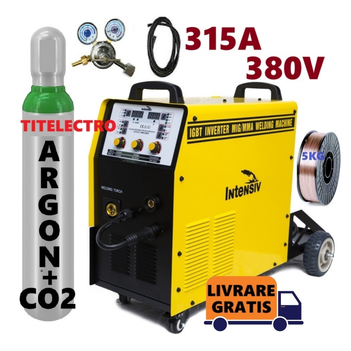 Pachet aparat sudura cu gaz Perfekt MIG 315 [1]