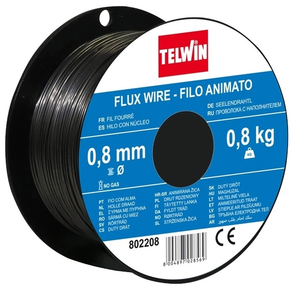 Sarma sudura flux fara gaz 0.8mm rola 0.8kg [1]