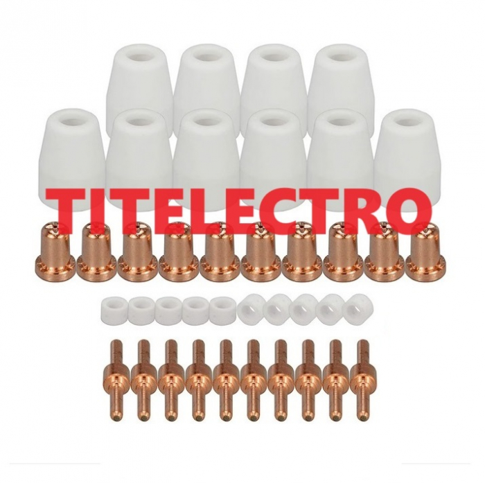 Set 40 accesorii pistolet PT31 taiere cu plasma [1]