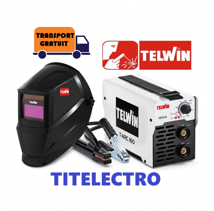 T-ARC 160 + MASCA AUTOMATA - Aparat de sudura tip invertor cu electrod [1]