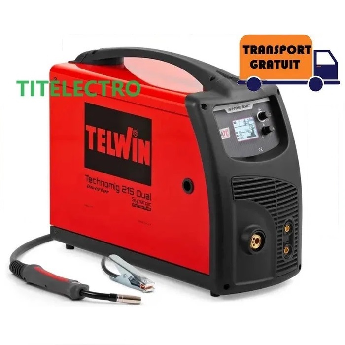 TECHNOMIG 215 DUAL SYNERGIC - Aparat sudura MIG-MAG/TIG/MMA [1]