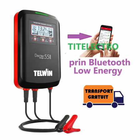 Roboti pornire si redresoare auto - DOCTOR CHARGE 55 CONNECT - Redresor auto TELWIN