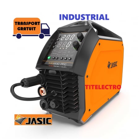 Aparate sudura cu sarma MIG-MAG, argon CO2 sau fara gaz - EVO20 MIG 200 PFC N2S62 - Aparat sudura MIG-MAG/TIG/MMA Jasic