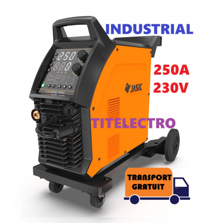 Aparate sudura cu sarma MIG-MAG, argon CO2 sau fara gaz - EVO20 MIG 250 PFC N2SB2 - Aparat sudura MIG-MAG/TIG/MMA Jasic